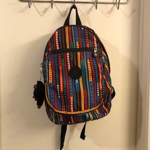 Pattern Kipling backpack